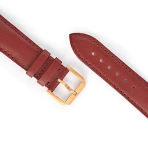 Apple Watch Armband, Kalbsleder, Burgund, RM2097