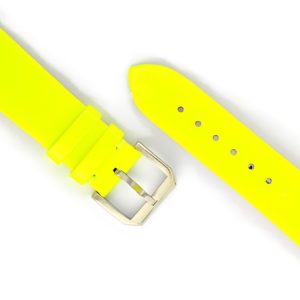 Apple Watch Strap, Calfskin, Fluo Yellow, VV09